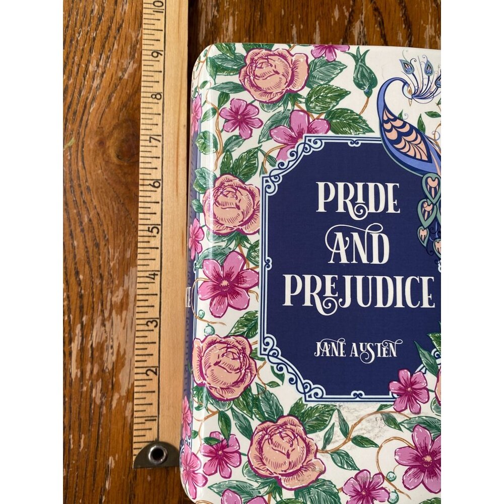 Pride and Prejudice Jane Austin  Book Vase Steel Mill & Co